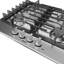 500 Series,24' Gas Cooktop,4 Burner,SS
