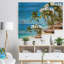 Photographie de toile côtière de plage tropicale côtière - Plage tropicale-35121778-35121780