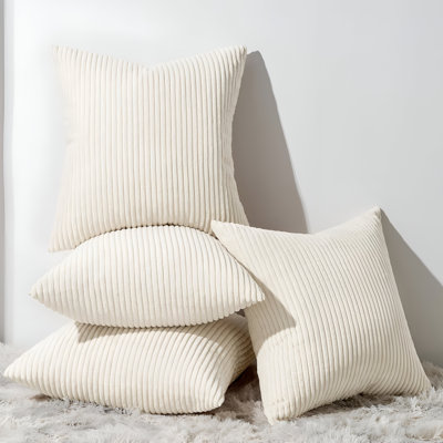 Striped Square Throw Pillow Insert
