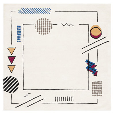 Briahnna Hand Tufted New Zealand Wool Abstract Rug