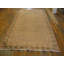 Antique Khotan Wool Ivory Beige Cream White Hand Knotted Pile East Turkestan Rug