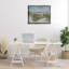«Van Gogh Monmarte Landscape», toile encadrée flottante noire par one1000paints-917081943-917081939