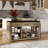 TREXM Extendable Kitchen Island With Storage-1844032781
