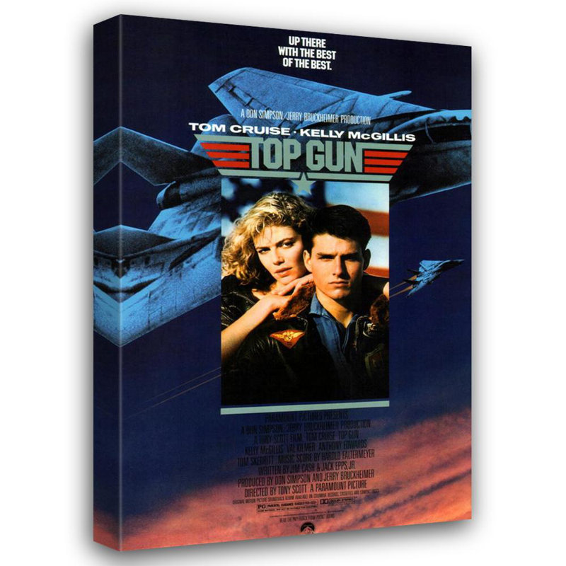 Top Gun, 48" H x 31" W