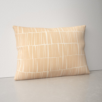 Striped Lumbar Throw Pillow