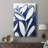 Blue Eucalyptus I -Custom Wrapped Gallery Cavas