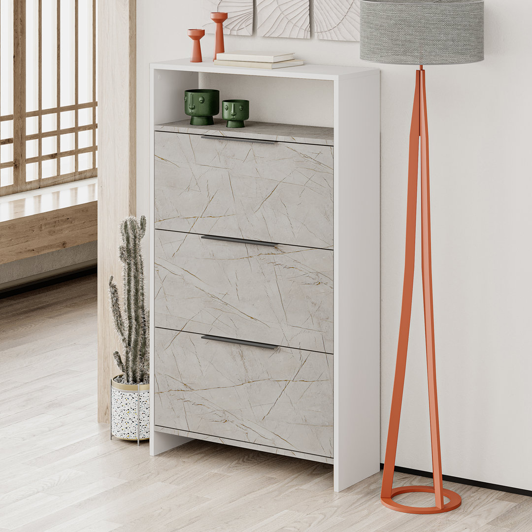 18 Pair Shoe Storage Cabinet