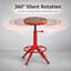 Tabouret pivotant en bois massif Jomarion