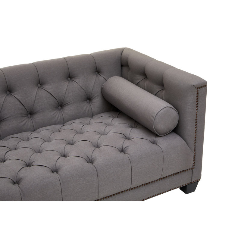 Sofa, Grey, 72cm H x 189cm W x 89cm D, 2