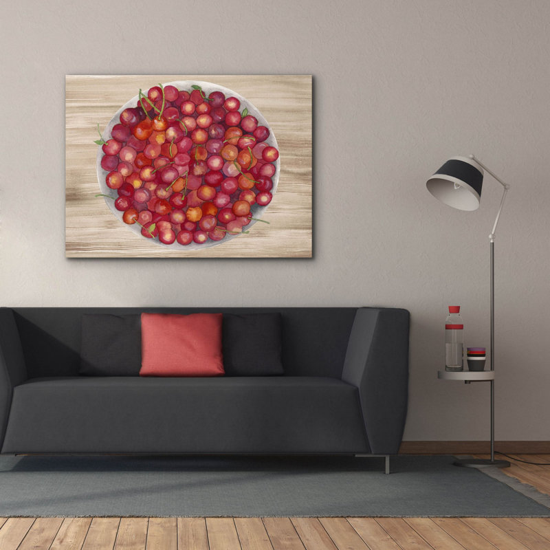  «Bowls Of Fruit 4» par Alicia Ludwig, art mural sur toile, 54 po x 40 po, H 40 po x l 54 po