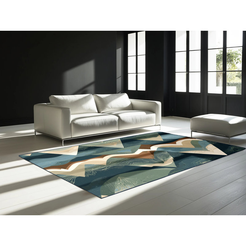 Tapis Luminous Dreams, Rectangulaire 8 pi x 12 pi