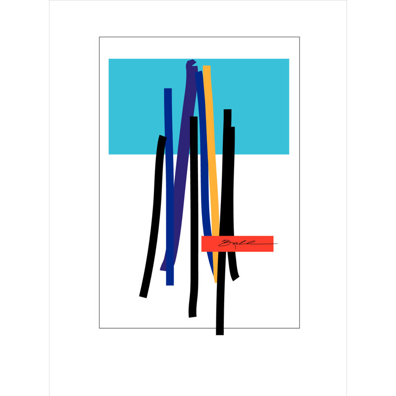 Algues marines par Bob Nall, H 21,25 po x l 17,25 po x P 0,875 po