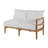 Santa Barbara Teak Right Arm Facing - Natural Teak-62363223-63326306-48656511