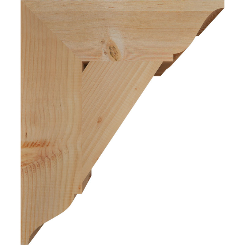 Support traditionnel, H 24 po x l 5,5 po x P 20 po, Douglas (lisse)