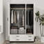 Retonia Manufactured Wood Wardrobe-453577551