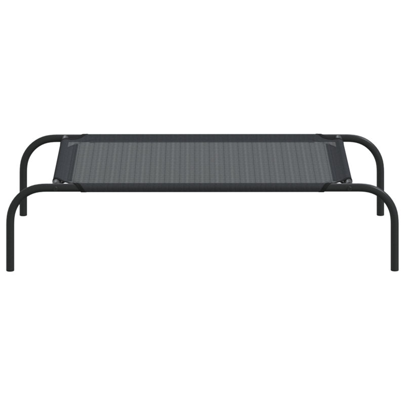 Quinlan Textilene Pet Bed, 20cm H x 150cm W x 90cm D, Black