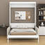 Lit escamotable mural Murphy avec coussin-859075534