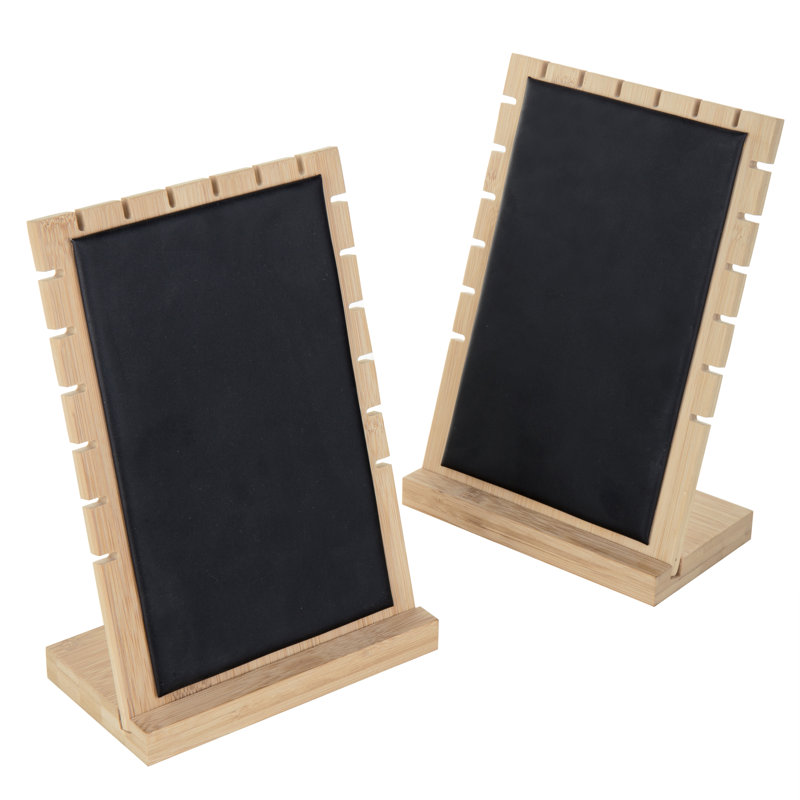 Bamboo Tabletop Necklace Jewellery Stand