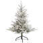 Lighted Artificial Fir Christmas Tree-1233644081