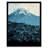 Snow Capped Mount Fuji And Fujiyoshida City Elegant - Single Picture Frame Print