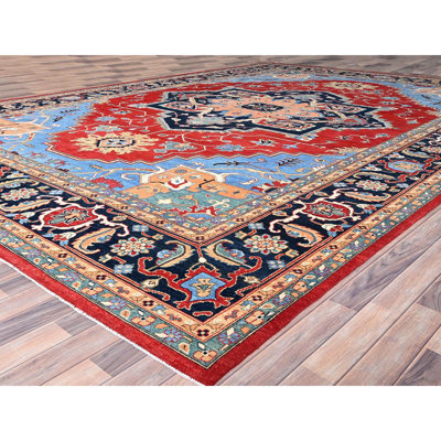 Whitham One-of-a-Kind 12' X 17'2" New Age Wool Area Rug Red