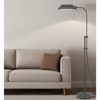 Lampe sur pied 100W avec poteau réglable 62 "H pour salon