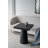 20X20x24" Square Side Table With Pedestal Base-724890643