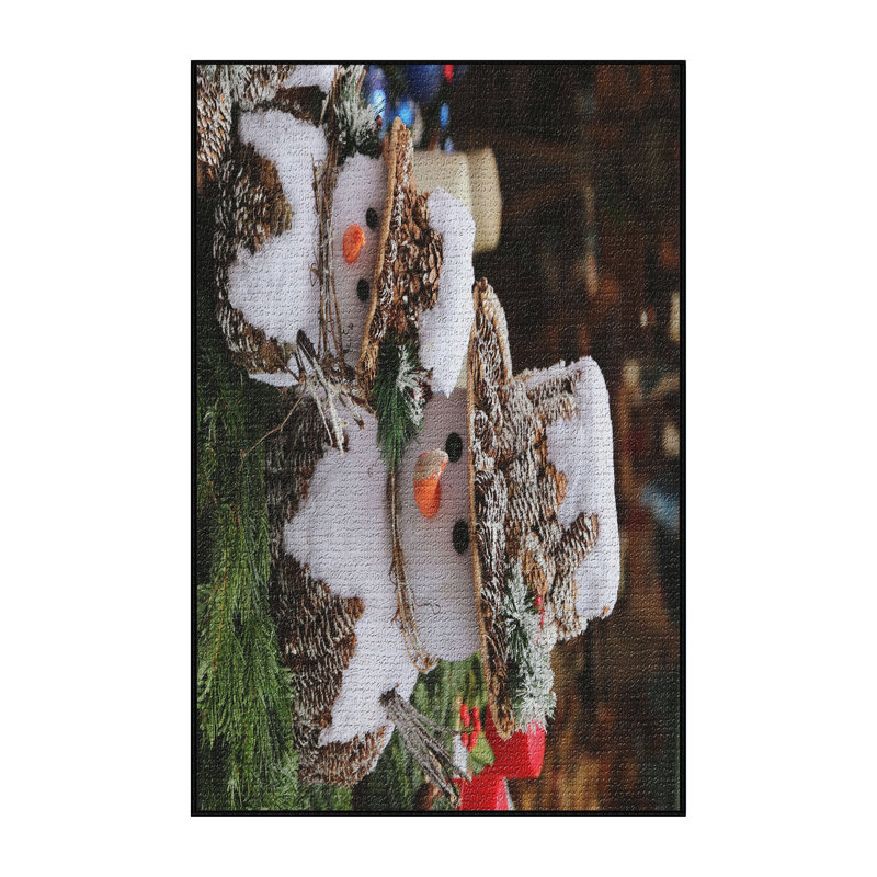 Tapis brun bonhomme de neige, Rectangle 2 pi x 3 pi