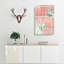 Floral Stripe Design by Watanabe Seitei - Wrapped Canvas-55316735