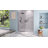 DeerValley 48" x 30" Rectangle Shower Base White Acrylic with Single Threshold Shower Pan, Non-slip Design,Black-122807758-94804372