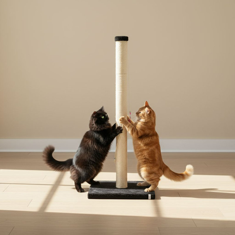 Grattoir pour chat, Noir