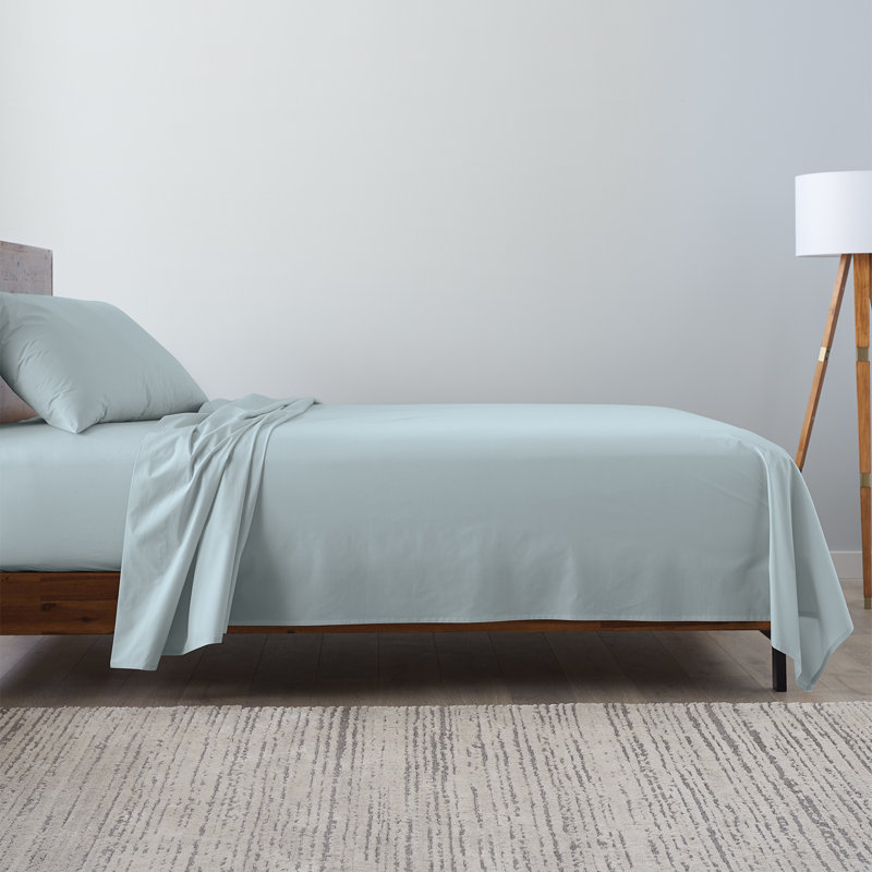 Aqua Twin Super Soft Triple Brushed Microfiber Sheet Set