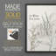 «Do What You Love», reproduction encadrée - bois massif-831005976-831005974