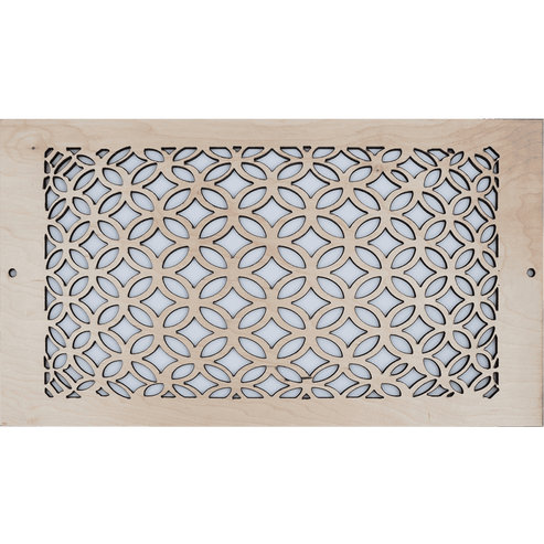 Registres muraux et de plafond Stellar Air - 6 x 6 (ouverture de conduit) 8 x 8 - cercles 3D