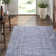Fusion Blue Handwoven Indoor/Outdoor Rug