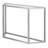 Levi Glass Top Console Table-1021405787-1033390077