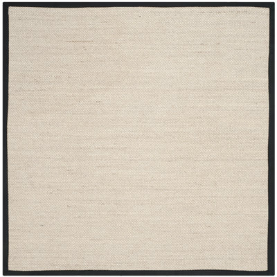 Torbin Marble Black Jute Rug