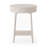Tuaca 1 - Drawer 20" Nightstand in White/Neutral