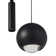 Ayeh 2 - Light Matte Black LED Bowl Pendant