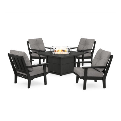 Oxford 5 Piece Multiple Chairs Seating Group with Cushions