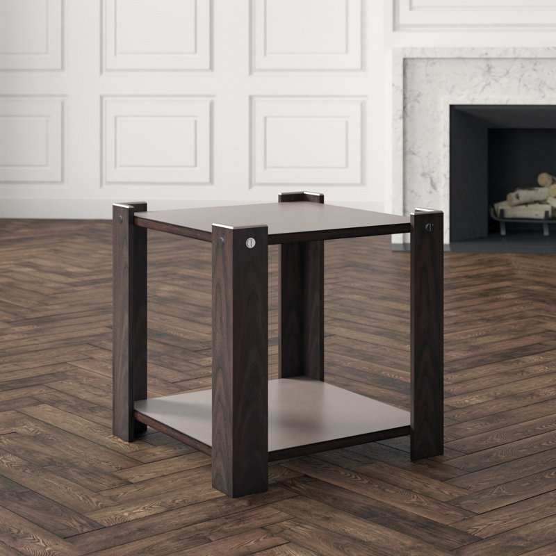 Tristan End Table, Black, Black