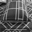 Complete Bedding Set – Premium Brushed Microfiber Reversible Duvet Cover with Black Fitted Sheet-127333973