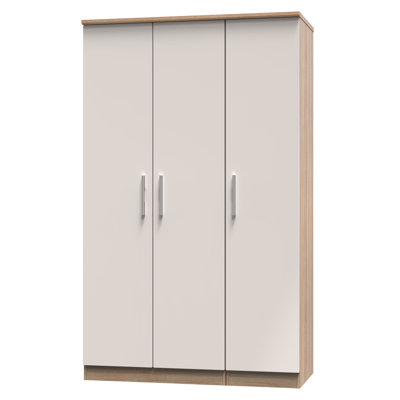 Borgeson Triple Plain Wardrobe