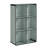 Maresova Wood 6-Cubed Open Bookcase - Storage Shelf Organizer Bookshelf - Sage Green-2125983798