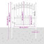 Steel Gate Fencing-121122472