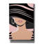 Toile épique Graffiti «Beach Chic 3 Blush» par Omar Escalante, 40 po x 60 po