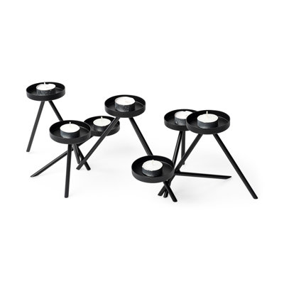 Porte-bougie de table 7 po