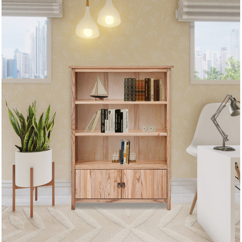 Adia 119cm H x 85cm W Standard Bookcase