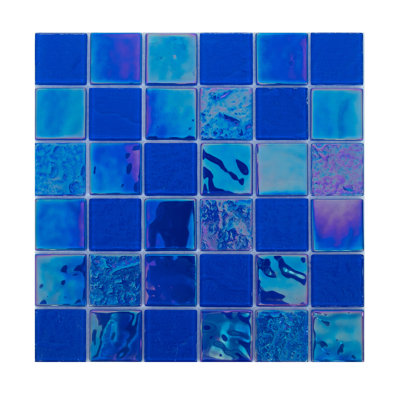 2" x 2" Glass Mosaic Sheet Tile
