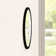 Tabatha Wood Flat Wall Mirror